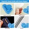 Magnetic Seam Guide for Sewing Machine with Seam Ripper Thread Remover Tool Multifucntional Magnetic Sewing Guide Hemmer with Scale Universal Sewing Supplies and Accessories (Blue)